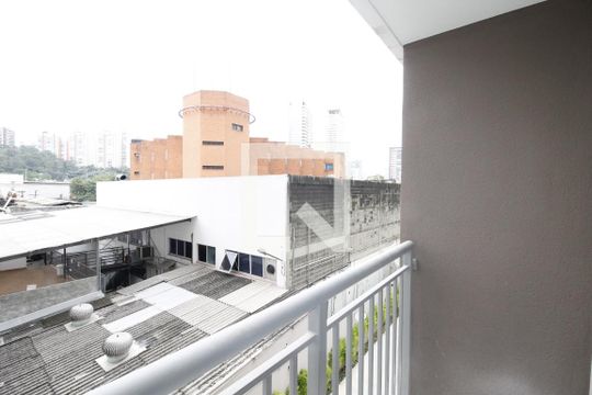 Varanda de apartamento à venda com 1 quarto, 26m² em Jardim Caravelas, São Paulo