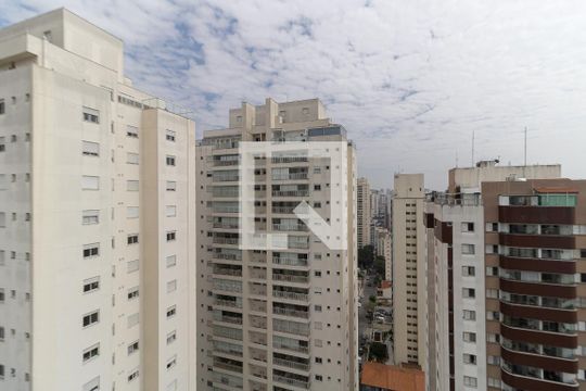 Vista da Varanda da Sala de apartamento à venda com 3 quartos, 73m² em Vila Gumercindo, São Paulo