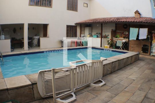 Área comum - Piscina de casa à venda com 4 quartos, 300m² em Taquara, Rio de Janeiro