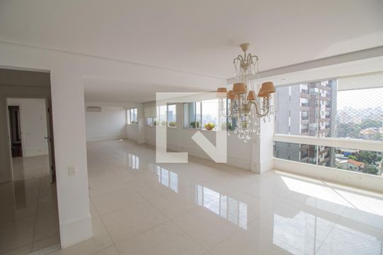 Sala de apartamento à venda com 4 quartos, 250m² em Campo Belo, São Paulo
