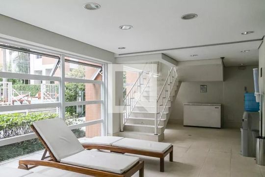 Área comum de apartamento para alugar com 3 quartos, 139m² em Vila Olímpia, São Paulo