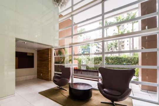 Área comum de apartamento para alugar com 3 quartos, 139m² em Vila Olímpia, São Paulo
