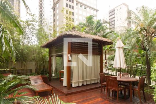 Área comum de apartamento para alugar com 3 quartos, 139m² em Vila Olímpia, São Paulo