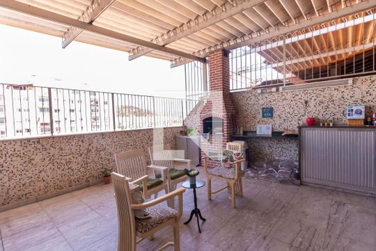 Varanda Segundo Andar de apartamento à venda com 3 quartos, 226m² em Penha Circular, Rio de Janeiro