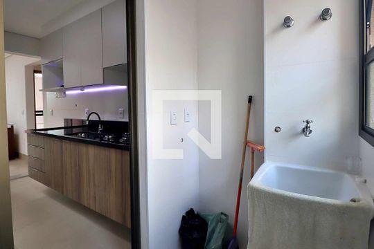 Área de Serviço de apartamento à venda com 2 quartos, 73m² em Campestre, Santo André