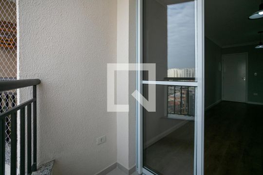 Varanda da Sala de apartamento para alugar com 2 quartos, 50m² em Baeta Neves, São Bernardo do Campo