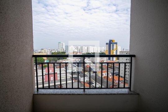 Varanda da Sala de apartamento para alugar com 2 quartos, 50m² em Baeta Neves, São Bernardo do Campo