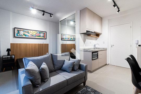 Sala/Quarto de kitnet/studio à venda com 1 quarto, 26m² em Santana, São Paulo