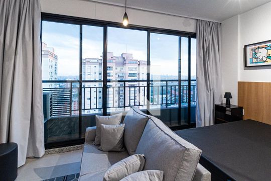 Sala/Quarto de kitnet/studio à venda com 1 quarto, 26m² em Santana, São Paulo