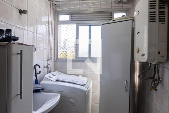 Área de Serviço de apartamento à venda com 2 quartos, 60m² em Chácara Califórnia, São Paulo