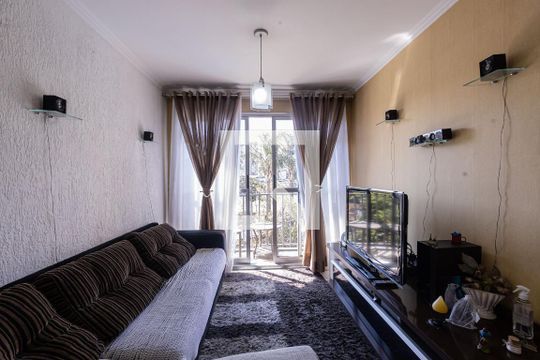 Sala de apartamento à venda com 2 quartos, 60m² em Chácara Califórnia, São Paulo