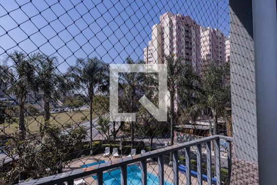 Varanda Sala de apartamento à venda com 2 quartos, 60m² em Chácara Califórnia, São Paulo