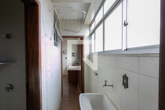 Área de Serviço de apartamento para alugar com 3 quartos, 100m² em União, Belo Horizonte