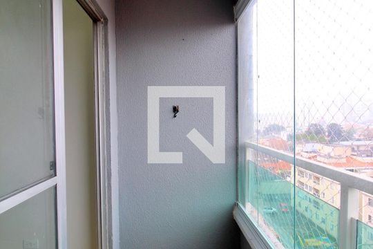 Varanda da Sala de apartamento à venda com 3 quartos, 196m² em Vila São Pedro, Santo André