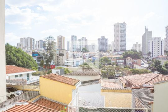 Vista do Quarto/Cozinha de kitnet/studio para alugar com 1 quarto, 13m² em Perdizes, São Paulo
