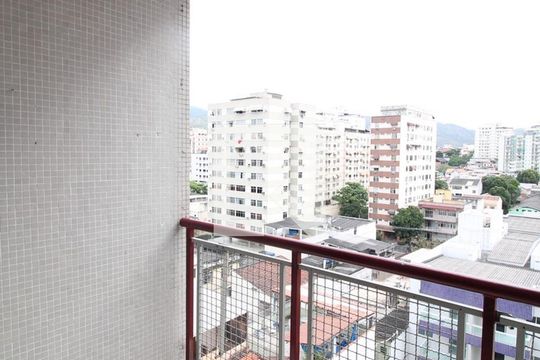 Varanda da Sala de apartamento à venda com 3 quartos, 165m² em Cachambi, Rio de Janeiro