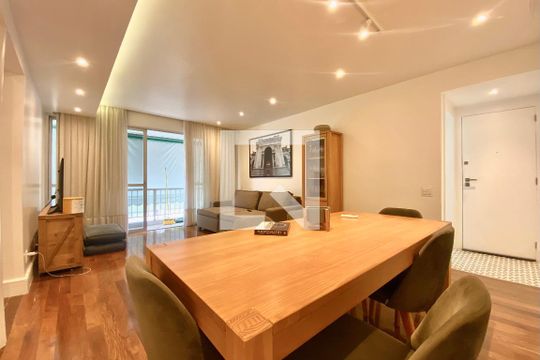 Sala de apartamento para alugar com 2 quartos, 92m² em Jardim Botânico, Rio de Janeiro
