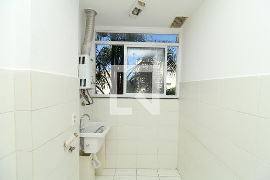 Área de Serviço de apartamento à venda com 2 quartos, 45m² em Vargem Pequena, Rio de Janeiro