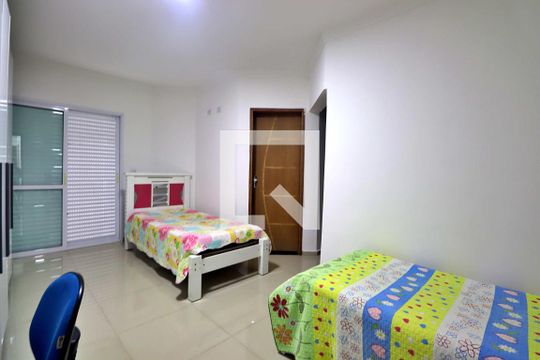 Suíte 1 - Quarto de casa à venda com 3 quartos, 250m² em Vila Curuçá, Santo André