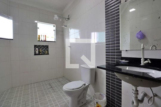Suíte 1 - Banheiro de casa à venda com 3 quartos, 250m² em Vila Curuçá, Santo André