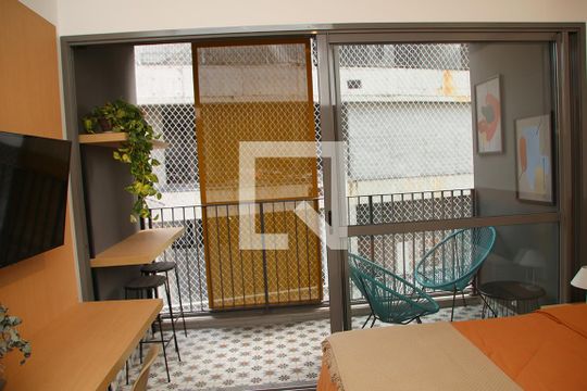 Quarto - Vista Varanda de kitnet/studio à venda com 1 quarto, 25m² em Sumarezinho, São Paulo