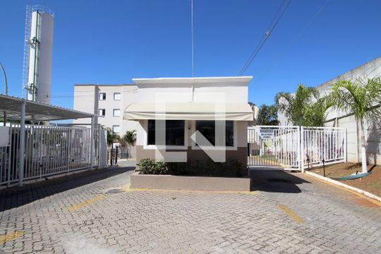 Fachada do Condomínio de apartamento para alugar com 2 quartos, 48m² em Jardim Mirante dos Ovnis, Votorantim