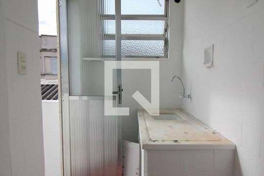 Cozinha de kitnet/studio para alugar com 1 quarto, 40m² em Tijuca, Rio de Janeiro