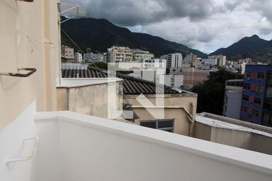 Área de Serviço de kitnet/studio para alugar com 1 quarto, 40m² em Tijuca, Rio de Janeiro