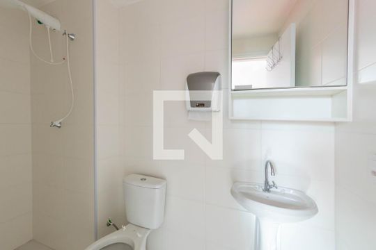 Banheiro  de apartamento à venda com 1 quarto, 40m² em Jardim Planalto, São Paulo