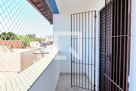 Varanda da Suíte de casa à venda com 5 quartos, 320m² em Parque Novo Oratório, Santo André