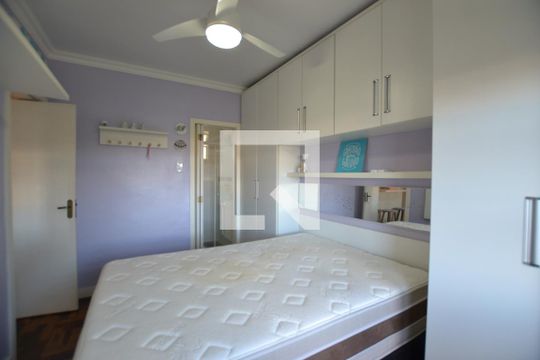 Suíte de apartamento à venda com 1 quarto, 45m² em Cristal, Porto Alegre