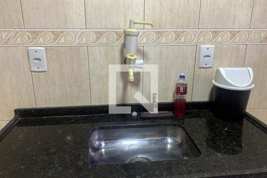 Cozinha de casa para alugar com 2 quartos, 50m² em Chácaras Rio-petrópolis, Duque de Caxias