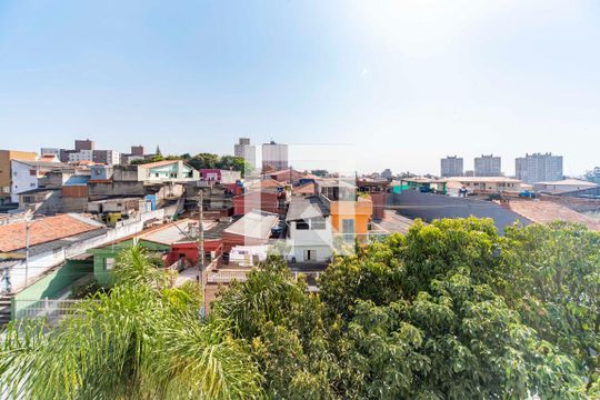 Vista da Sala de apartamento à venda com 2 quartos, 50m² em Parque São Vicente, Mauá