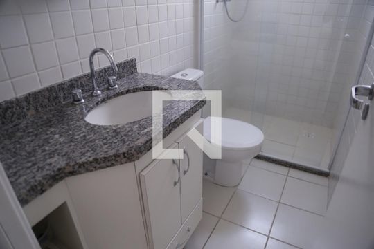 Banheiro da Suíte de apartamento para alugar com 3 quartos, 105m² em Vila Primavera, São Paulo