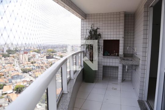 Varanda de apartamento para alugar com 3 quartos, 105m² em Vila Primavera, São Paulo