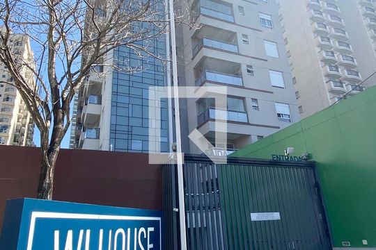 fachada de kitnet/studio para alugar com 1 quarto, 50m² em Alphaville Industrial, Barueri