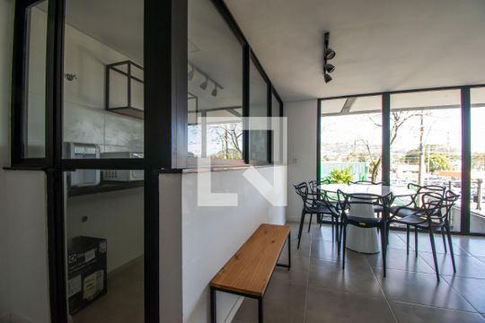 Área comum de apartamento para alugar com 1 quarto, 59m² em Jardim Botânico, Porto Alegre