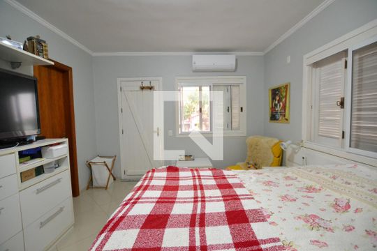Suíte 1 de casa de condomínio à venda com 4 quartos, 204m² em Camaquã, Porto Alegre