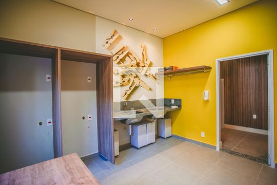 Área comum - Lavandeiria de kitnet/studio para alugar com 1 quarto, 27m² em Saúde, São Paulo