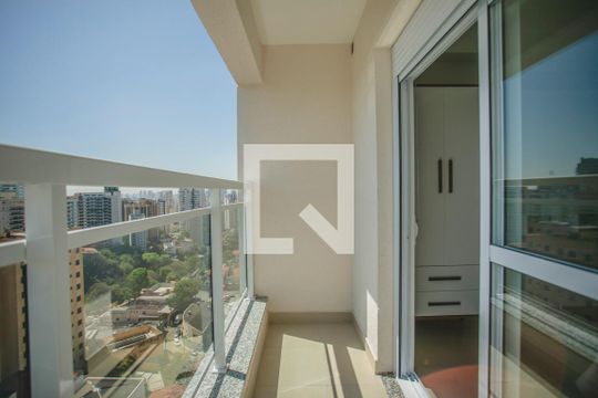 Varanda de kitnet/studio para alugar com 1 quarto, 27m² em Saúde, São Paulo