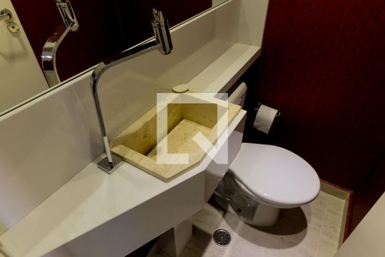 Lavabo de apartamento à venda com 2 quartos, 64m² em Vila Andrade, São Paulo