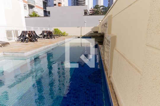Área comum - Piscina de apartamento à venda com 2 quartos, 64m² em Vila Andrade, São Paulo