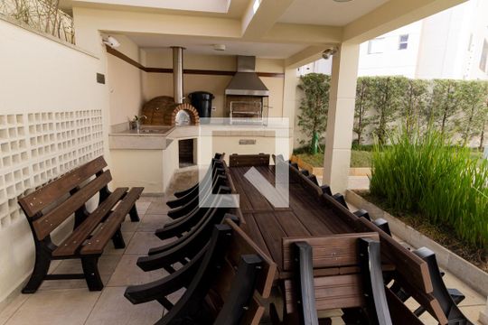 Área comum - Churrasqueira de apartamento à venda com 2 quartos, 64m² em Vila Andrade, São Paulo