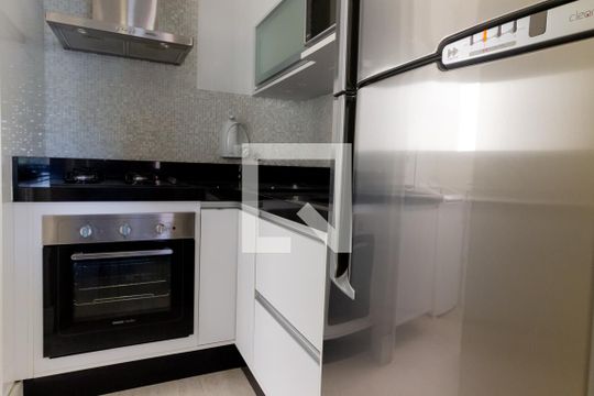Cozinha - Armários de apartamento à venda com 2 quartos, 64m² em Vila Andrade, São Paulo