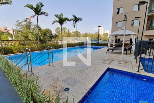 Área comum - Piscina de apartamento à venda com 2 quartos, 59m² em Jardim Parque Morumbi, São Paulo