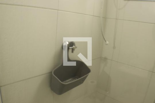 Banheiro Social de apartamento à venda com 1 quarto, 42m² em Vila Porto, Barueri