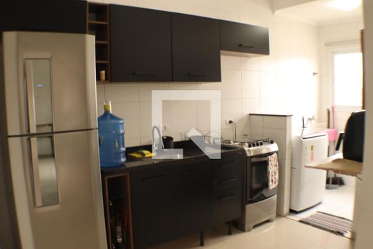 Cozinha e Área de Serviço de apartamento à venda com 1 quarto, 42m² em Vila Porto, Barueri