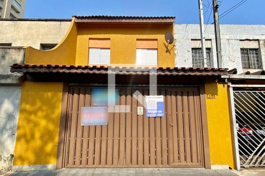 Fachada de casa à venda com 3 quartos, 123m² em Campestre, Santo André