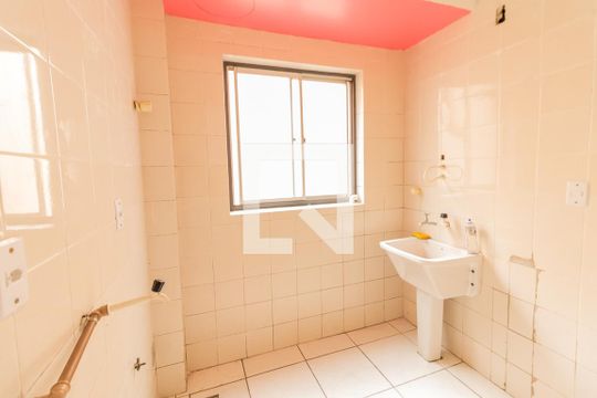 Cozinha e Área de Serviço de apartamento para alugar com 1 quarto, 35m² em Centro, São Leopoldo