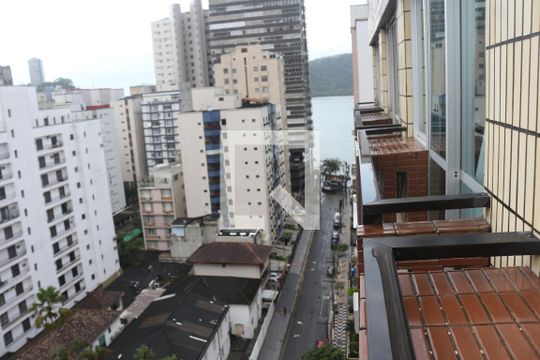 Vista da Varanda de apartamento para alugar com 2 quartos, 135m² em Itararé, São Vicente